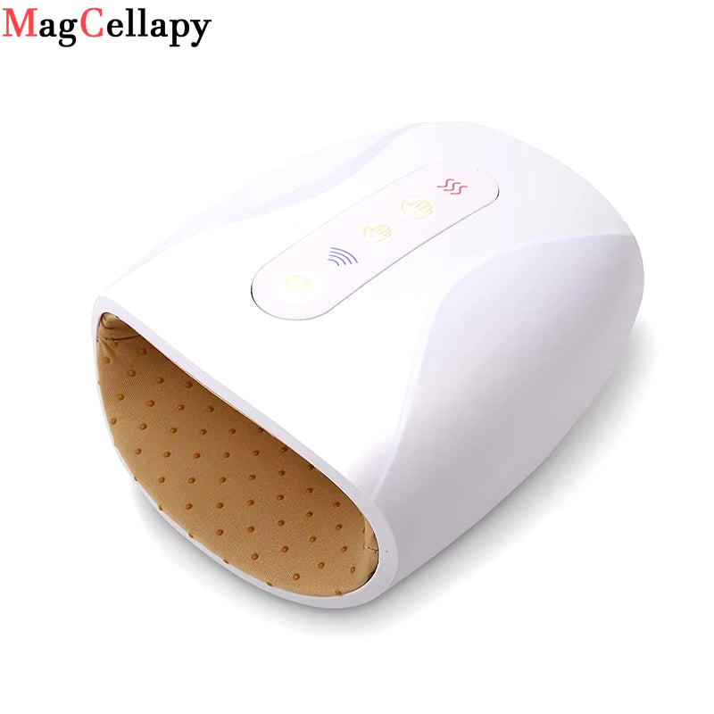 Electric Hand Massager with Air Compression Heat Cordless Palm Finger Massage Machine for Arthritis Finger Numbness Pain Relieve