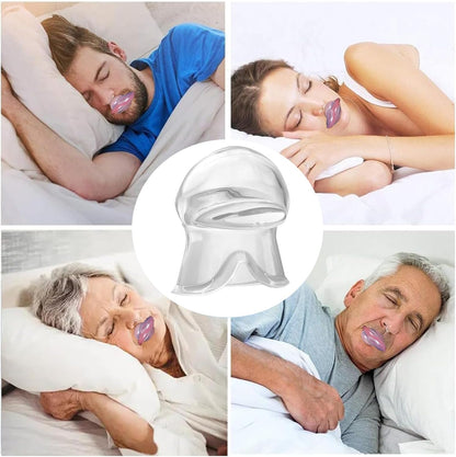 Snoring Solution - Anti-Snore Device, Reusable Snore Solution Stopper for Men/Women, Large