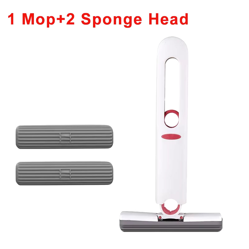 Portable Mini Cleaning Mop Powerful Squeeze Mop Folding Absorbent Mop Desktop Windows Car Glass Cleaning Home Cleaning Tools