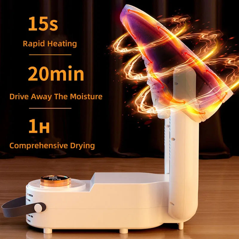 Electric Shoe Dryer Boot Warmer Shoe UV Foot Boot Dryer Eliminate Odor Fast Drying Boot Deodorizer Multifunction Socks Dryer