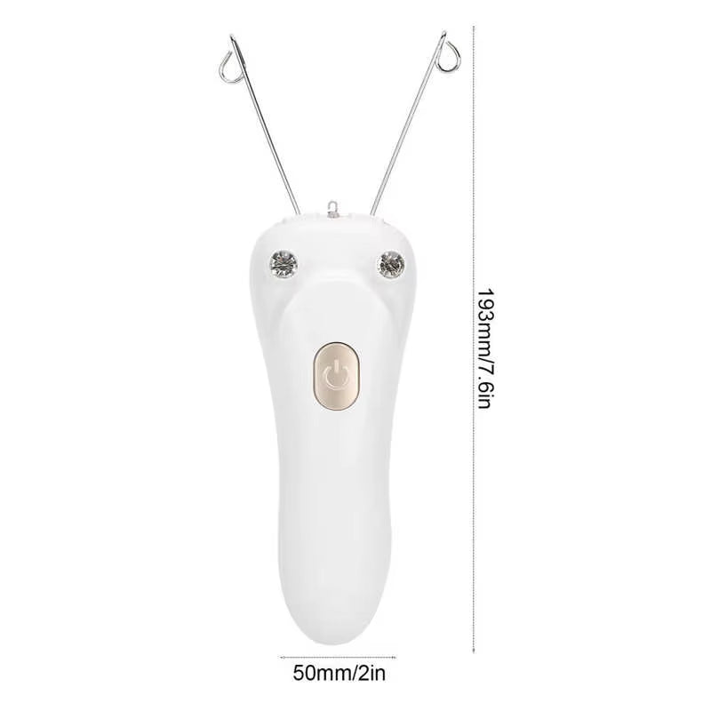 Face Cotton Thread Epilator USB Charging Electric Cotton Thread Epilator Facial Body Hair Removal Machine Device Wax Strips